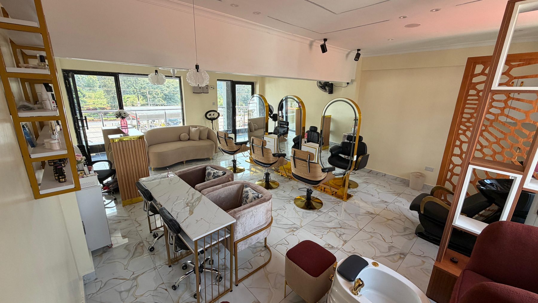 Bridal beauty services at Curl Couture